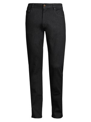 Men's Jazz Modern Five-Pocket Jeans - Black - Size 30 - Black - Size 30