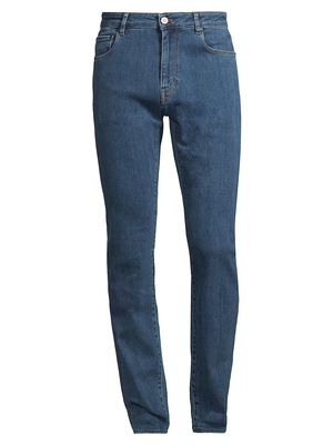 Men's Jazz Modern Slim Jeans - Blue - Size 34 - Blue - Size 34