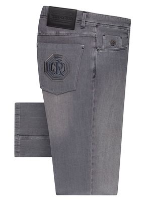 Men's Jeans - Aluminium - Size 48