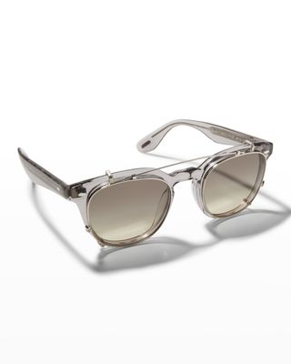 Men's Jep Sun 49 Optical Glasses w/ Sunglass Clip