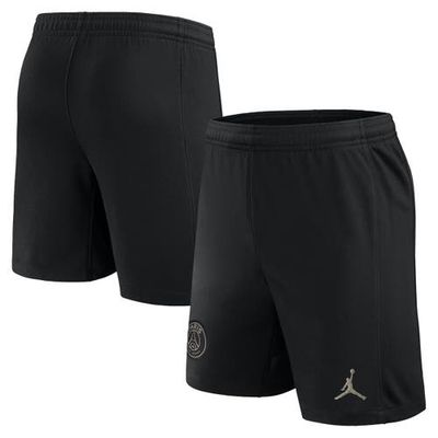 Men's Jordan Brand Black Paris Saint-Germain 2023/24 Third Stadium Performance Shorts