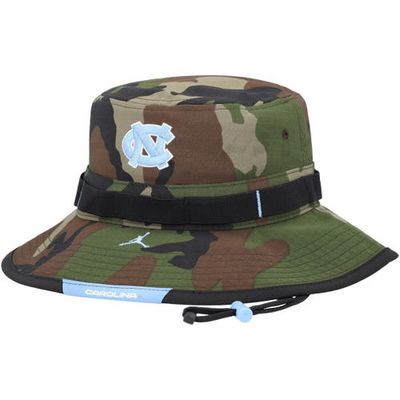 Men's Jordan Brand Camo North Carolina Tar Heels Boonie Performance Bucket Hat