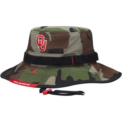 Men's Jordan Brand Camo Oklahoma Sooners Boonie Performance Bucket Hat