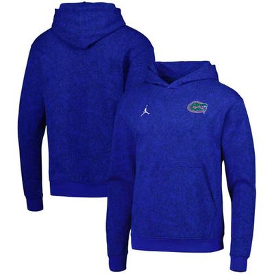 Men's Jordan Brand Royal Florida Gators Logo Travel Pullover Hoodie