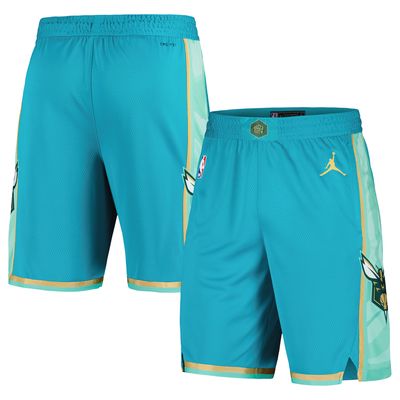 Men's Jordan Brand Teal Charlotte Hornets 2023/24 City Edition Swingman Shorts