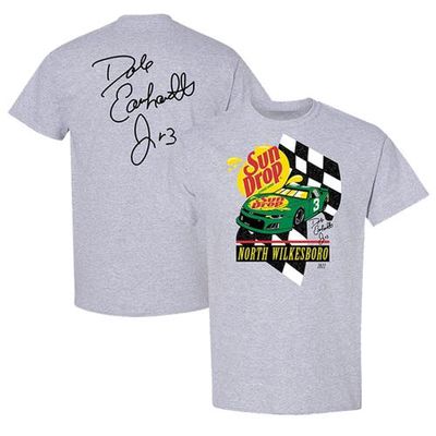 Men's JR Motorsports Official Team Apparel Heathered Gray Dale Earnhardt Jr. Driver Two Spot T-Shirt in Heather Gray
