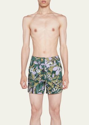 Men's Jungle Floral Swim Shorts