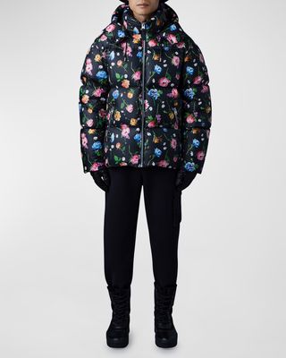 Men's Kent Floral Down Puffer Jacket