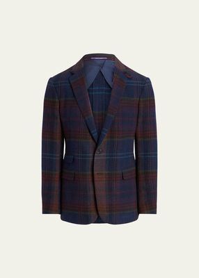 Men's Kent Large Blanket Plaid Sport Coat