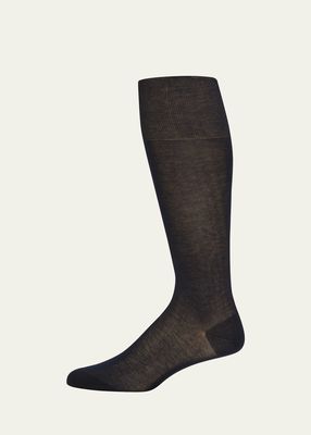 Men's Knit Over-Calf Socks