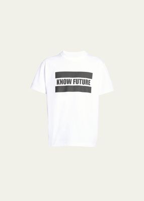 Men's Know Future Typography Jersey T-Shirt