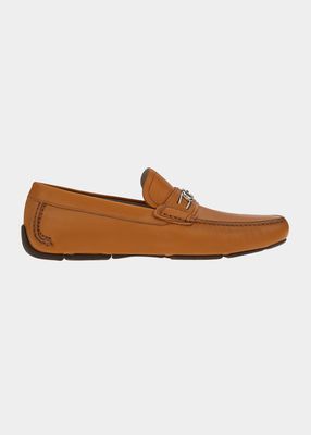 Men's Lagos Leather Gancini Bit Driving Shoes