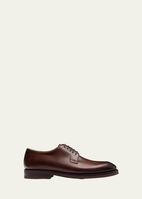 Men's Lanai Rubber-Sole Leather Derby Shoes