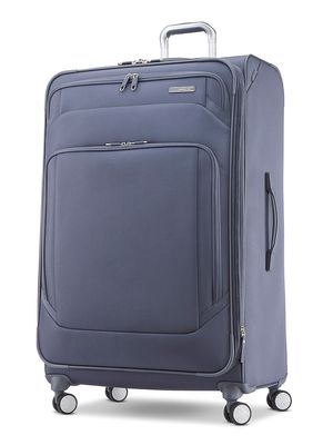 Men's Large Expandable Spinner Suitcase - Slate - Slate