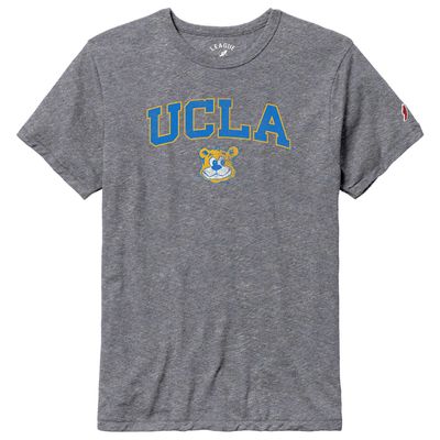 Men's League Collegiate Wear Heather Gray UCLA Bruins Tall Arch Victory Falls Tri-Blend T-Shirt