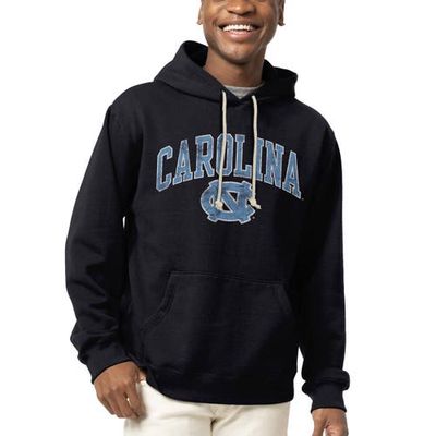 Men's League Collegiate Wear Navy North Carolina Tar Heels Arch Essential Pullover Hoodie