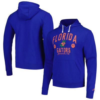 Men's League Collegiate Wear Royal Florida Gators Bendy Arch Essential Pullover Hoodie