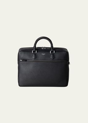 Men's Leather Double Briefcase