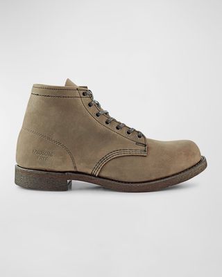 Men's Leather Prison Boots