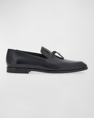 Men's Leather Tassel Loafers