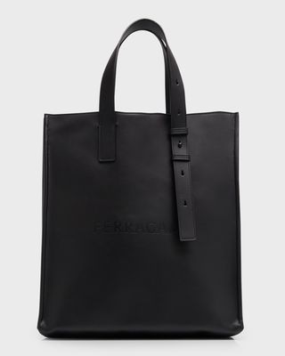 Men's Leather Tote Bag