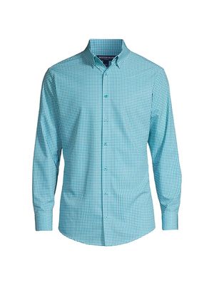 Men's Leeward Capri Breeze Dress Shirt - Capri Breeze Floral - Size Medium - Capri Breeze Floral - Size Medium