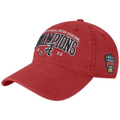 Men's Legacy Athletic Crimson Alabama Crimson Tide 2022 Sugar Bowl Champions Adjustable Hat in Cardinal