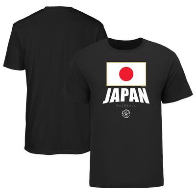 Men's LEGENDS Black Japan Baseball 2023 World Baseball Classic Federation T-Shirt