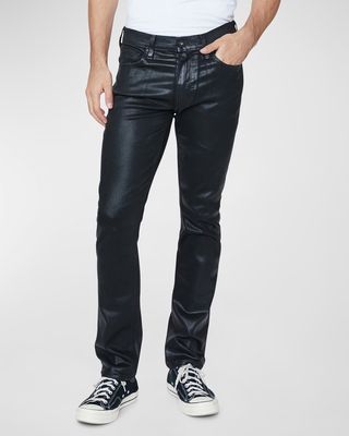Men's Lennox Coated Slim-Fit Jeans