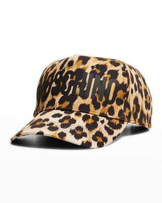 Men's Leopard Logo Baseball Hat