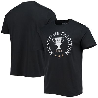 Men's Levelwear Black Wells Fargo Championship Springtime Traditions T-Shirt