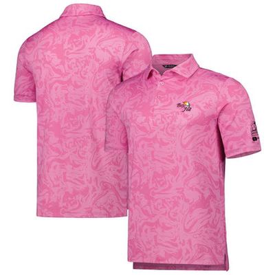Men's Levelwear Pink Arnold Palmer Invitational Tilt Polo
