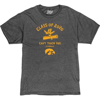 Men's Life is Good Black Iowa Hawkeyes Can't Touch This 2020 Grad T-Shirt