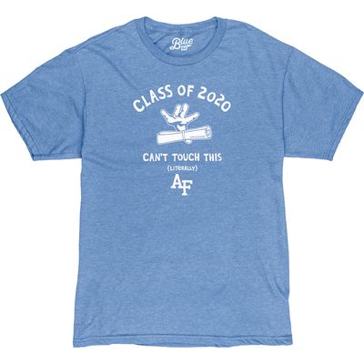 Men's Life is Good Royal Air Force Falcons Can't Touch This 2020 Grad T-Shirt