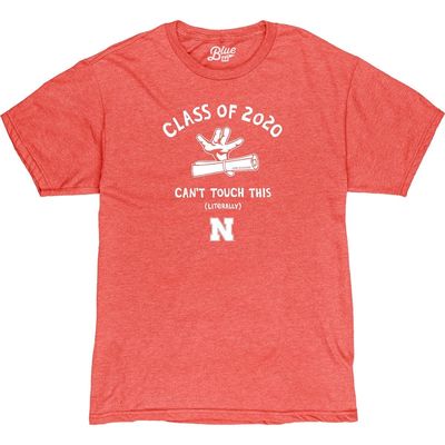 Men's Life is Good Scarlet Nebraska Huskers Can't Touch This 2020 Grad T-Shirt