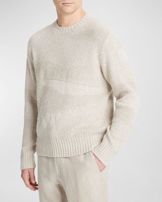 Men's Linen Desertscape Sweater
