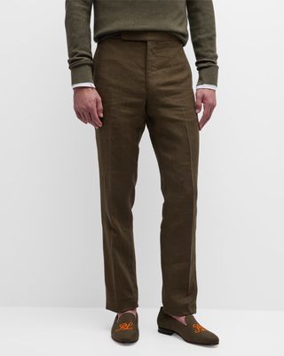 Men's Linen Formal Pants