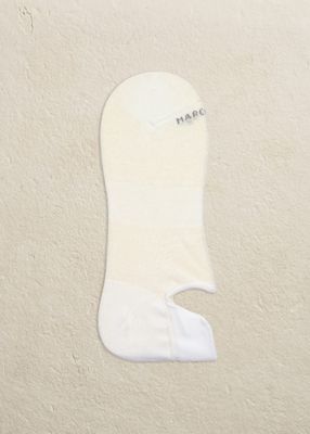 Men's Linen No-Show Ankle Socks