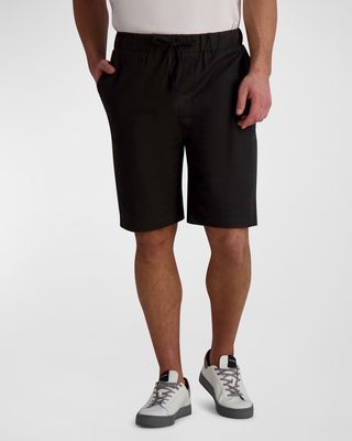 Men's Linen-Ramie Drawstring Shorts