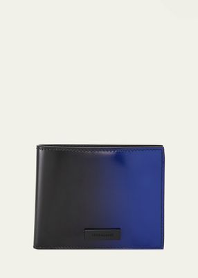 Men's Lingotto Degrade Leather Bifold Wallet