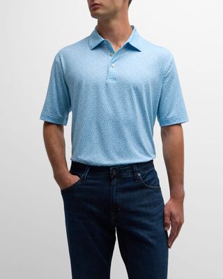 Men's Lizard King Performance Jersey Polo Shirt