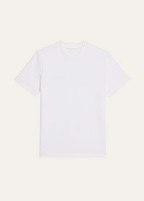 Men's Logo-Back Short-Sleeve Heavy Cotton T-Shirt