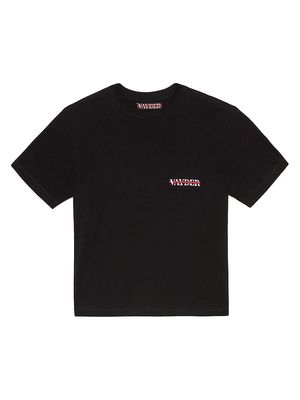 Men's Logo Crewneck T-Shirt - Black - Size Small