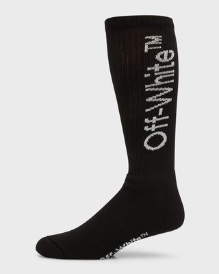 Men's Logo Mid-Length Socks