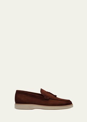 Men's Lourenco Knot Suede Boat Shoes