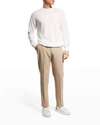 Men's Lyocell-Blend Suit Separate Trousers