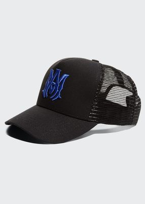 Men's M. A. Logo Trucker Baseball Hat