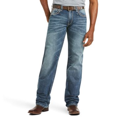 Men's M4 Low Rise Coltrane Boot Cut Jeans in Durango