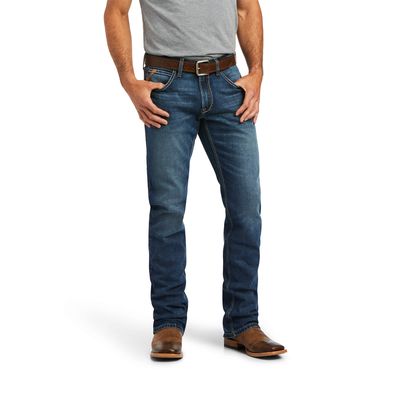 Men's M5 Straight Stretch Madera Stackable Leg Jeans in Heath, Size: 28 X 30 by Ariat