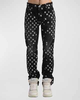 Men's MA Paisley Embroidered Jeans